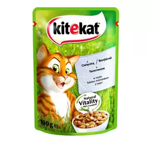 Kitekat Natural Vitality (Пауч) Консерви для кішок з кроликом в соусі, 85 г Kitekat Natural Vitality (Пауч) Консерви для кішок з кроликом в соусі, 85 г