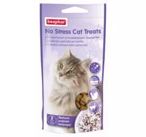 Ласощі Beaphar No Stress Cat Treats м'ясні подушечки для зняття стресу у котів 35 г Ласощі Beaphar No Stress Cat Treats м'ясні подушечки для зняття стресу у котів 35 г