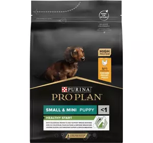 Сухий корм Pro Plan Small & Mini Puppy Healthy Start для цуценят дрібних порід з куркою 3 кг