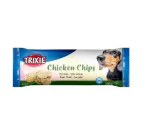 Ласощі для собак Trixie (TX-31627) Snack Chips чіпси для собак з куркою 4 см / 100 г Ласощі для собак Trixie (TX-31627) Snack Chips чіпси для собак з куркою 4 см / 100 г