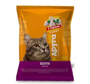 Сухий корм Для Друга для кішок з куркою 100 г O.L.KAR. Сухий корм Для Друга для кішок з куркою 100 г O.L.KAR.