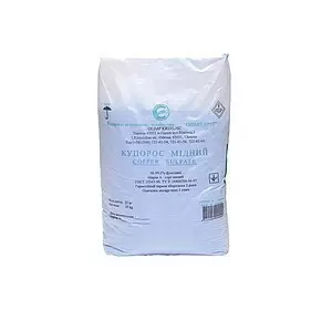 Мідний купорос 99,77% 25 кг Мідний купорос 99,77% 25 кг