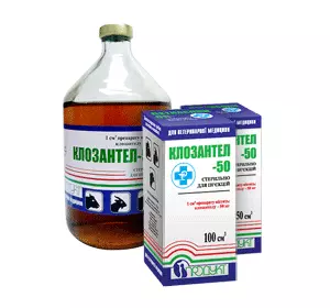 Клозантел-50 (100 мл) флакон Клозантел-50 (100 мл) флакон