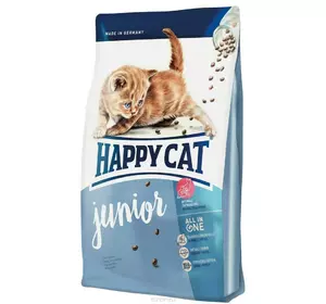 Happy Cat Supreme Junior 10кг-корм для кошенят (птах,лосось) Happy Cat Supreme Junior 10кг-корм для кошенят (птах,лосось)