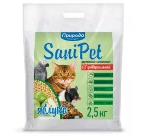 Деревний наповнювач "Природа" "Універсальний Яблуко", 2,5 кг Деревний наповнювач "Природа" "Універсальний Яблуко", 2,5 кг