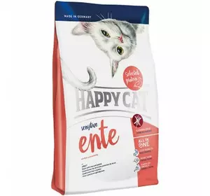 Happy Cat Sensitive качка 4кг корм для кішок з чутливим травленням Happy Cat Sensitive качка 4кг корм для кішок з чутливим травленням