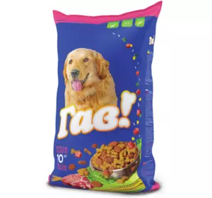 Збалансований сухий корм Гав! для дорослих собак з куркою та овочами, 10 кг Збалансований сухий корм Гав! для дорослих собак з куркою та овочами, 10 кг