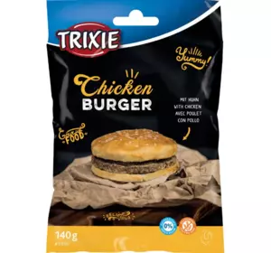 Ласощі для собак Trixie (TX-31505) Chicken Burger бургер для собак з куркою 140 г Ласощі для собак Trixie (TX-31505) Chicken Burger бургер для собак з куркою 140 г