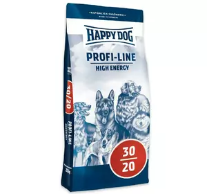 Happy Dog PROFI-LINE Profi High Energy 30/20 сухий корм для робочих та службових собак - 20 кг Happy Dog PROFI-LINE Profi High Energy 30/20 сухий корм для робочих та службових собак - 20 кг