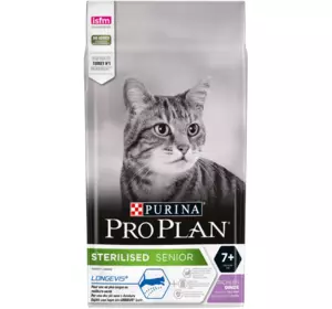 Сухий корм Purina Pro Plan Sterilised Senior для стерилізованих кішок старше 7 років (індичка) 1.5 кг