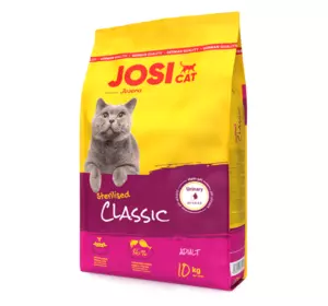 Сухий корм Josera JosiCat Sterilised Classic (ЙозіКет Стерелайзд Классік) для дорослих стерелізованих котів, 10 кг Сухий корм Josera JosiCat Sterilised Classic (ЙозіКет Стерелайзд Классік) для дорослих стерелізованих котів, 10 кг