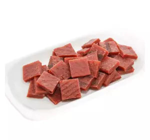 Натуральні ласощі для собак AlfPet (АльфПет) AS42 Шматочки качки зі смаком барбекю 500 г Натуральні ласощі для собак AlfPet (АльфПет) AS42 Шматочки качки зі смаком барбекю 500 г