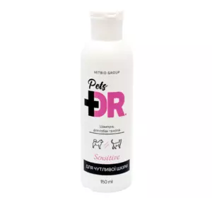 Шампунь Vetbio Dr.Pets для чутливої шкіри собак і кішок 150 мл Шампунь Vetbio Dr.Pets для чутливої шкіри собак і кішок 150 мл