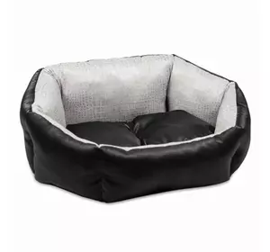 Лежак КОКОС №1 (48*38*18) орнамент-чорний Лежак КОКОС №1 (48*38*18) орнамент-чорний