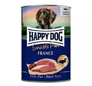 Happy Dog вологий корм для собак з качкою Ente Pur Ds, 800 г