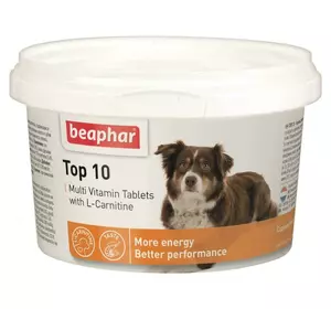 Top 10 Dog для собак (180 таблеток) універсальний комплекс вітамінів, мінералів та мікроелементів, Beaphar