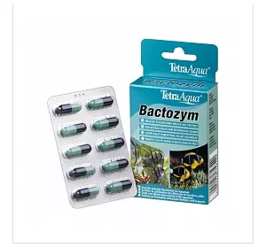 Засіб для біоактивації фільтра Tetra Bactozym 10 капсул Засіб для біоактивації фільтра Tetra Bactozym 10 капсул