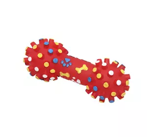 Іграшка Гантель вінілова-міна лапками і шипами 15 см EV056 ZooMax
