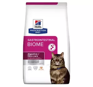 Hill's Хіллс PD Gastrointestinal Biome сухий корм для кішок з куркою 8 кг Hill's Хіллс PD Gastrointestinal Biome сухий корм для кішок з куркою 8 кг
