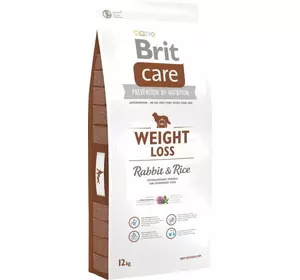 Сухий корм для собак із зайвою вагою Бріт Brit Care Weight Loss Rabbit & Rice 12 кг Сухий корм для собак із зайвою вагою Бріт Brit Care Weight Loss Rabbit & Rice 12 кг