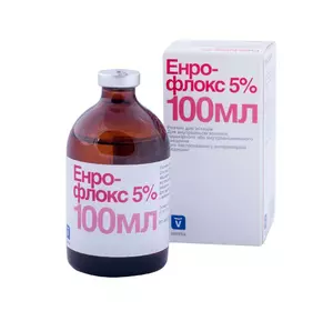 Енрофлокс 5% 100 мл Livisto Енрофлокс 5% 100 мл Livisto