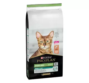 Сухий корм Purina Pro Plan Sterilised Adult Renal Plus для дорослих котів після стерилізації з лососем, 14 кг Сухий корм Purina Pro Plan Sterilised Adult Renal Plus для дорослих котів після стерилізації з лососем, 14 кг