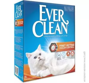 Ever Clean Наповнювач для котячого туалету Швидка дія 6 л Ever Clean Наповнювач для котячого туалету Швидка дія 6 л