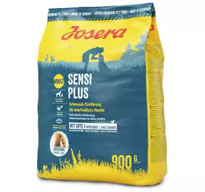 Сухий корм Josera SensiPlus (Йозера Сенси Плюс) для дорослих собак з чутливим травленням, 900 г Сухий корм Josera SensiPlus (Йозера Сенси Плюс) для дорослих собак з чутливим травленням, 900 г