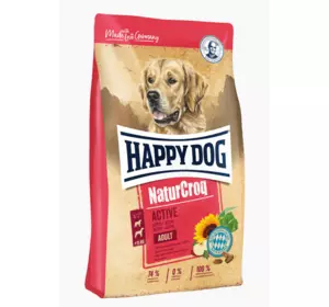 Сухий корм Happy Dog NaturCroq Active для собак з підвищенною потребою в енергії, 15 кг