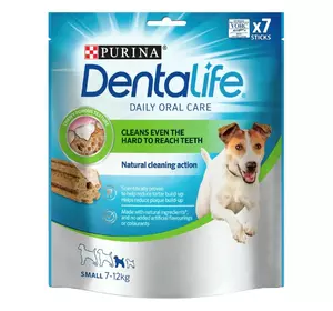 Додатковий сухий корм Purina Dentalife для дорослих собак малих порід (для підтримки здоров'я порожнини рота) 7x16 г Додатковий сухий корм Purina Dentalife для дорослих собак малих порід (для підтримки здоров'я порожнини рота) 7x16 г