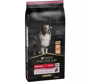 Сухий корм Purina Pro Plan Medium Sensitive з лососем для середніх порід схильних до алергії 18 кг Сухий корм Purina Pro Plan Medium Sensitive з лососем для середніх порід схильних до алергії 18 кг