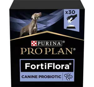 Додатковий корм для дорослих собак і цуценят Purina Pro Plan Canine Probiotic FortiFlora упаковка №30 по 1 г