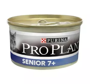 Purina Pro Plan Senior 7+ мус для дорослих кішок похилого віку з тунцем 85 г Purina Pro Plan Senior 7+ мус для дорослих кішок похилого віку з тунцем 85 г