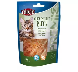 Trixie TX-42701 Premio Filet 50 г ласощі для кішок з курячим філе Trixie TX-42701 Premio Filet 50 г ласощі для кішок з курячим філе