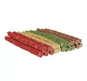 Ласощі для собак Trixie (TX-2610) Палички Мікс Chewing Rolls 100 шт (12 см) Ласощі для собак Trixie (TX-2610) Палички Мікс Chewing Rolls 100 шт (12 см)