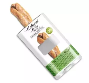 Ласощі для котів і собак Natural Kitty Original Series у вигляді шматочків тунця приготованих на пару 30 г Ласощі для котів і собак Natural Kitty Original Series у вигляді шматочків тунця приготованих на пару 30 г