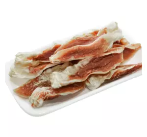 Натуральні ласощі для собак AlfPet (АльфПет) AS31 Кролячі вуха з качкою 500 г Натуральні ласощі для собак AlfPet (АльфПет) AS31 Кролячі вуха з качкою 500 г