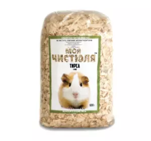 Підстилки для гризунів "Моя Чистюля" тирса з хвої 600 гр Підстилки для гризунів "Моя Чистюля" тирса з хвої 600 гр