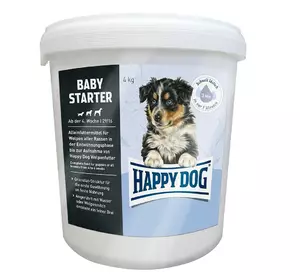 Happy Dog Baby Starter 4кг - корм для цуценят від 3 до 6 тижнів Happy Dog Baby Starter 4кг - корм для цуценят від 3 до 6 тижнів