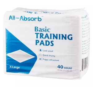 Гігієнічні поглинаючі пелюшки для собак All Absorb Basic 71 х 86 см, 40 шт Гігієнічні поглинаючі пелюшки для собак All Absorb Basic 71 х 86 см, 40 шт