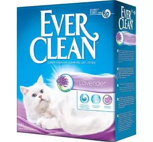 Ever Clean Наповнювач для котячого туалету з ароматом Лаванда 10 л Ever Clean Наповнювач для котячого туалету з ароматом Лаванда 10 л