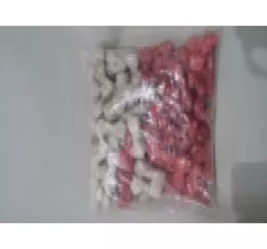 Мунчи вузлова різнобарвна кістка 5 см' 2' (10-12гр) Мунчи вузлова різнобарвна кістка 5 см' 2' (10-12гр)