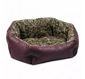 Лежак КОКОС №2 (54*44*20) орнамент-бордо Лежак КОКОС №2 (54*44*20) орнамент-бордо