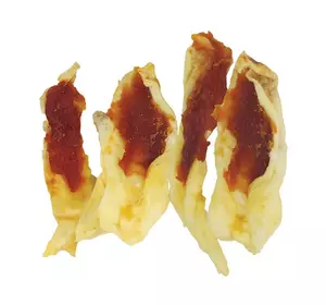 Ласощі для собак Вушка кролика сушені з куркою 500 г Ласощі для собак Вушка кролика сушені з куркою 500 г