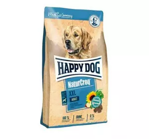 Happy Dog NaturCroq XXL корм для дорослих собак великих і гігантських порід, 15 кг