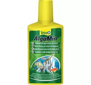 Tetra AlguMin 250ml проти водоростей на 500л Tetra AlguMin 250ml проти водоростей на 500л