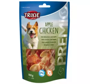 Trixie (TX-31593) Premio Apple Chicken ласощі для собак з куркою та яблуком 100 г Trixie (TX-31593) Premio Apple Chicken ласощі для собак з куркою та яблуком 100 г