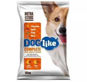 Dog Like Complete сухий корм для дорослих собак 10 кг Dog Like Complete сухий корм для дорослих собак 10 кг