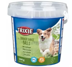 Ласощі для собак Trixie (TX-31805) Trainer Snack Poultry Balls з птахом 500 г Ласощі для собак Trixie (TX-31805) Trainer Snack Poultry Balls з птахом 500 г