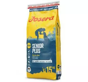 Корм для літніх собак Josera Senior Plus з лососем 15 кг для підтримки життєздатності